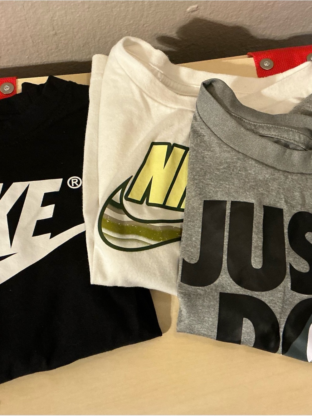 Nike Kids Short Sleeve Tee Set - Black, White, Gray